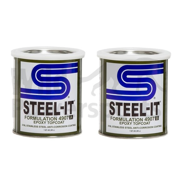 Steel-It Steel-It Epoxy Finish (2 Quart Kit) 4907Q